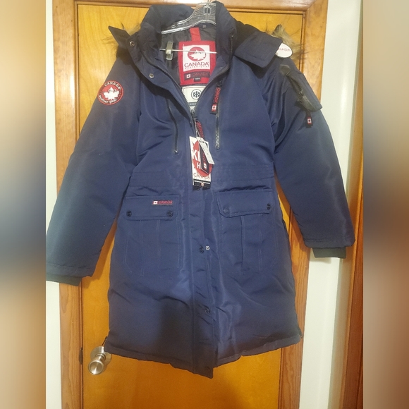 Med Canada Weather Gear womans coat, navy blue - Picture 5 of 6